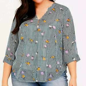 Harper floral blouse